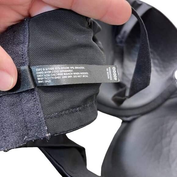 Torrid Bombshell Everyday Balconette Push-Up Bra Size 40DDD Black - Picture 6 of 7